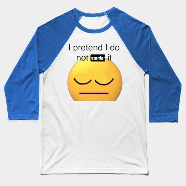 actively repressing it meme Baseball T-Shirt by comments